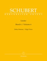 Lieder, Vol. 6 Vocal Solo & Collections sheet music cover